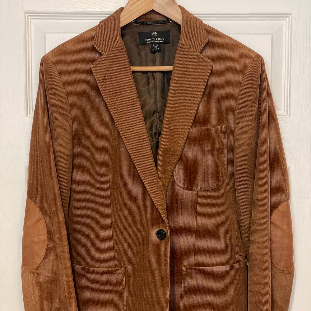 Scotch & Soda corduroy jacket men's